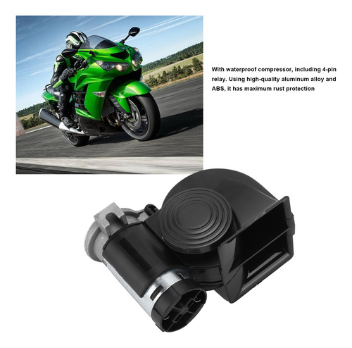 Relé Automotriz Air Horn, 12 V, 125 Db, Universal Para Autom