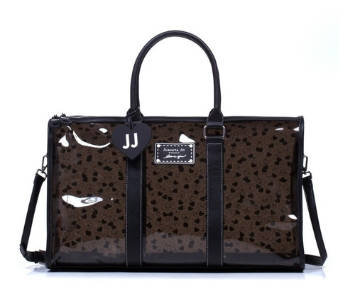 Cartera Juanita Jo Bolso Playero Cancun 10877 Negro