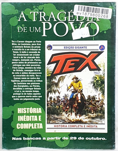 Gibi Zagor Extra 58 - Presságios Sinistros (Usado)