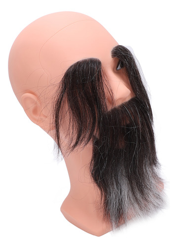 Barber Practice Manequim Bald Head, Sobrancelhas De Barba Co