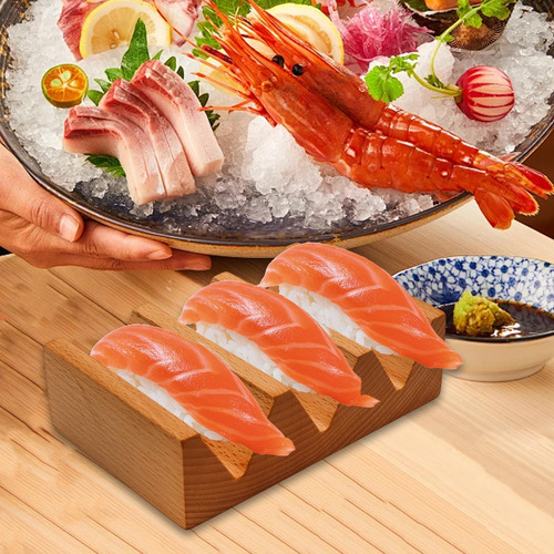 Wood Sushi Tacos Soportador De Tacos Ancho De 9 Cm