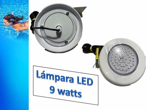 Lámpara Led 9w 12v Rgb Para Alberca