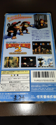 Donkey Kong Country 2 Super Famicom (Usado)