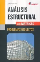 Comprar Libro Analisis Estructural Con Matrices Original