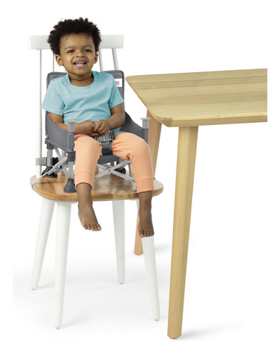 Asiento Booster Portátil Pop N Sit Popnsit Gris
