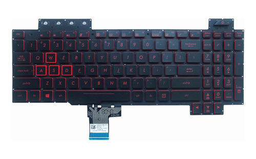 Teclado  Asus Tuf Gaming Fx505 Fx505g Fx505d Fx505gd Fx505dy