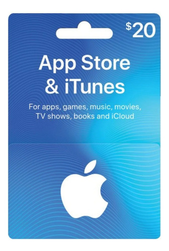 Itunes App Store Gift Card Digital $20