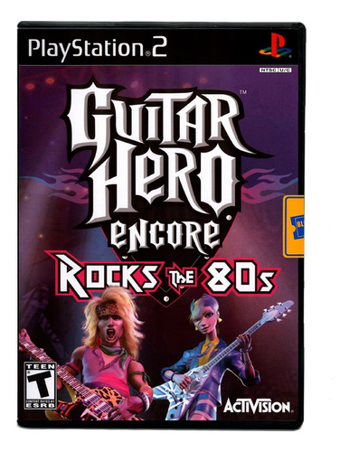 Juego Guitar Hero Rocks 80 Playstation 2 - Físico En Caja
