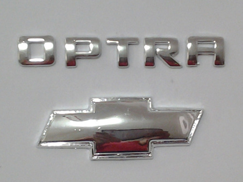 Emblema Optra Y Logo Kit 2 Piezas Cromado 
