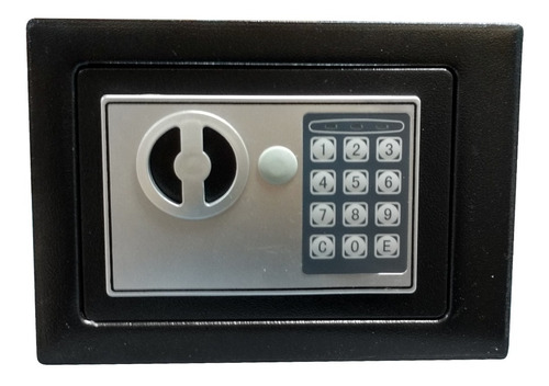 Imagen 6 de 8 de Caja Fuerte Digital 23x17x17 Cm Con Llave De Seguridad