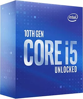 Procesador Intel Core I5-10600k 4.8 Ghz 6 Núcleos Lga1200