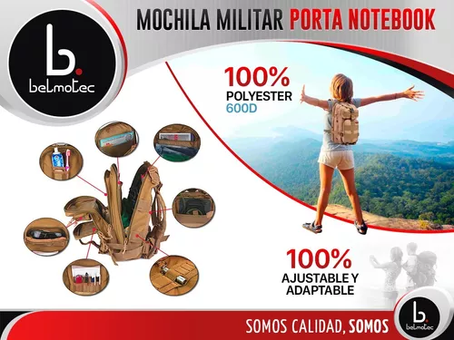 Mochila Tactica Militar Rothco Original Calidad Premium 25l