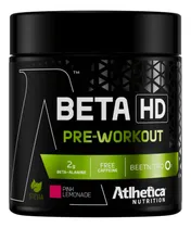 Comprar Pre Treino Beta Hd Cu002F Beta Alanina Sem Cafeína - Atlhetica Sabor Pink Lemonade
