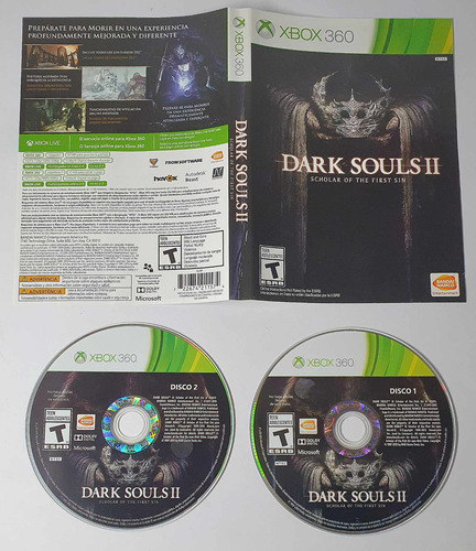 Dark Souls Ii Scholar On The First Sin Xbox 360 Retromx (Usado)