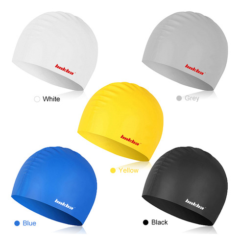Gorro De Natación De Silicona Para Pelo Largo Para Mujeres,