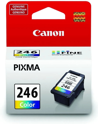 Cartucho De Tinta Canon Cl-246 Tri-color 180 Paginas