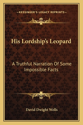 Libro His Lordship's Leopard: A Truthful Narration Of Som...