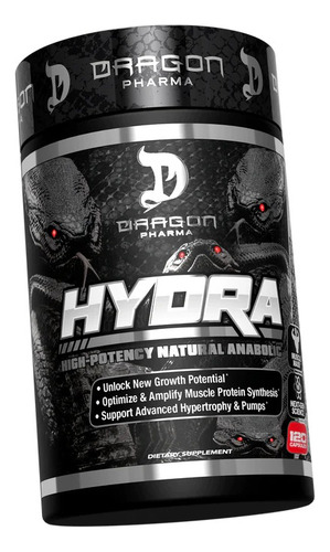 Termogenico Dragon Pharma Hydra High-potency 120 Caps Sabor Sin Sabor