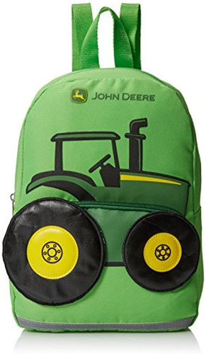 John Deere Boys Tractor Bebe Mochila Talla Unica Verde Lima 