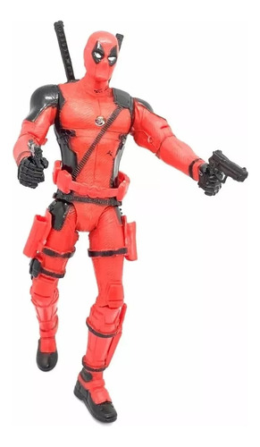 Figura Deadpool Figura 18cm, Accesorios, Armas, Blister.