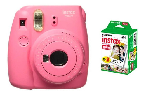 Camara Fuji Instax Mini 9 Instantanea + Cartucho 20 Fotos