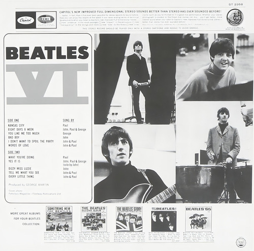 The Beatles Beatles Vi Cd New Cerrado 100% Original En Stock