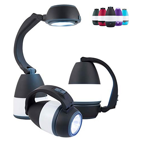 Farol Led 3 1 Enbrighten Negro, Paquete Individual, Lin...