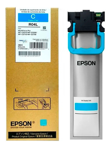 Bolsa Tinta Epson R04l Cian T941220-al