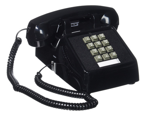Cortelco (itt-2500-md-bk) Telefono De Escritorio De Linea Un