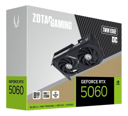 Placa De Vídeo Zotac Gaming Rtx 5060 8gb Gddr7 Oc