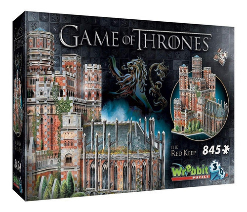 Game Of Thrones The Red Keep Wrebbit 3d Rompecabezas Puzzle 
