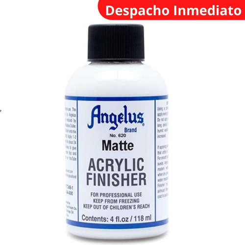 Angelus Acrylic Finisher Pintura Matte Importado Usa