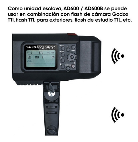 Imagen 3 de 10 de Flash Godox Ad 600 Bm Hss