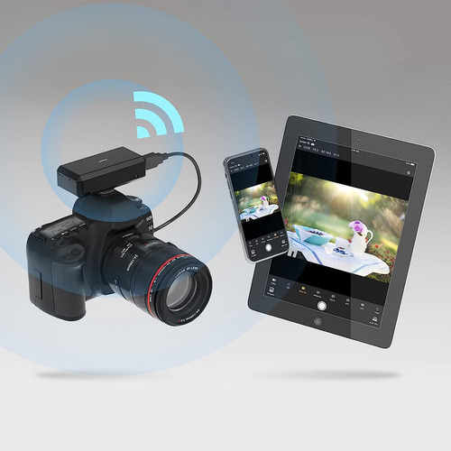 Control Remoto Wifi Para Camaras Dslr | Camfi Cf102 | Negro