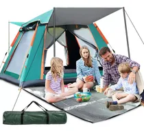 Comprar Barraca auto-armável Dobevi Camping Tenda Grande para Camping verdeu002Flaranja