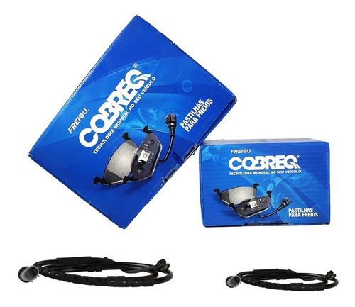 Imagem 1 de 6 de Kit Pastilha Freio Dianteira + Traseira X1 Sdrive 28i 2011