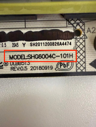 Tarjeta Fuente Speler Sp-led50us Shg6004c-101h (Usado)