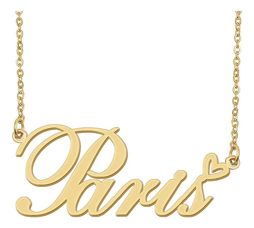 Aoloshow París Collar Cabello Campo Colgante De 18k Joyas De