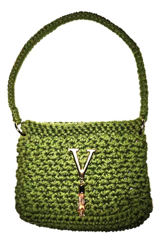 Cartera Crochet Trapillo