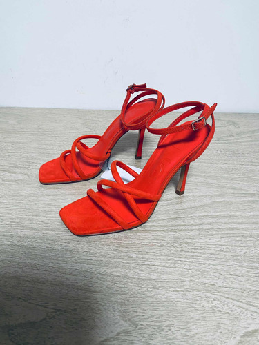 Zapatillas Naranja Mango Dama Tallas 23 Y 26mx Mod.62022080.