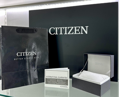 Reloj Citizen Aw171683l Hombre Acero Inoxidable Y Fechador Color de la malla Plateado Color del bisel Gris/Azul Color del fondo Azul