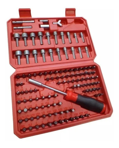 Kit Herramientas Juego Puntas 122 Pzs Acero S2 Udovo Dbu122