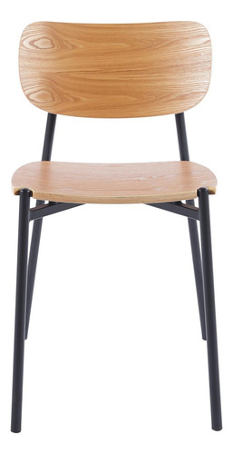 Set De 4 Sillas De Comedor De Madera Estilo Moderno