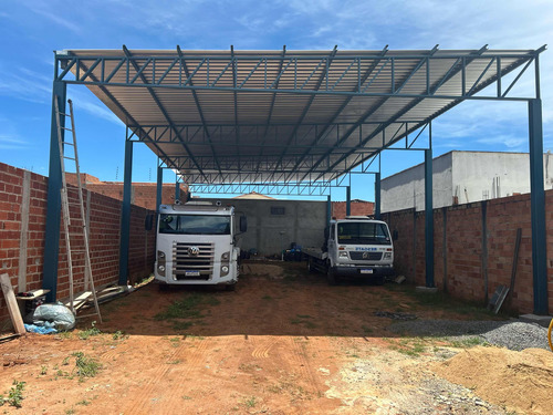 Ágio Lote Mais Galpão Com Luz E Água Todo Fechado