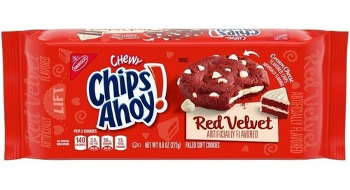 Nabisco Galletas Chips Ahoy Red Velvet 9.6oz