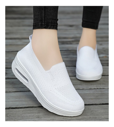 Zapatillas Deportivas Informales Transpirables Para Mujer