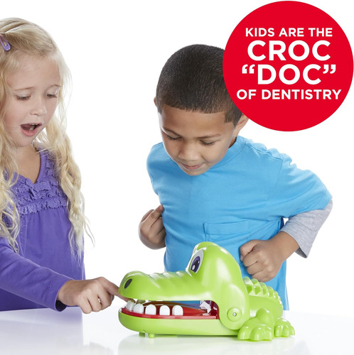 Juego De Mesa Infantil Cocodrilo Dentista De Hasbro, A Pa...