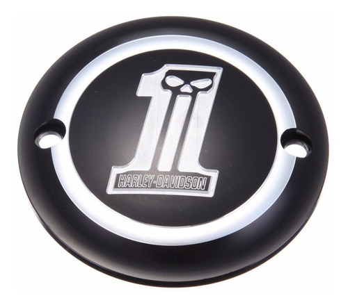Timer Cover Skull 1 Para Harley Davidson Sportster