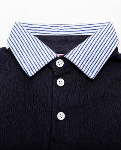 Imagen 2 de 2 de Chemise Bambino Plain Stripes Para Bebes