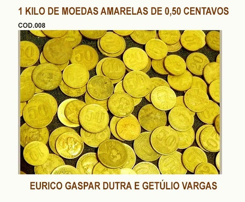 Moedas (1 Quilos) 50 Ctvos.amarelas-lotão - (alianças)-044